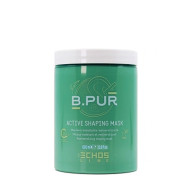 Подхранваща реминерализираща маска с бяла глина и масло от шеа ECHOSLINE B.PUR Active Shaping Mask 1000ml
