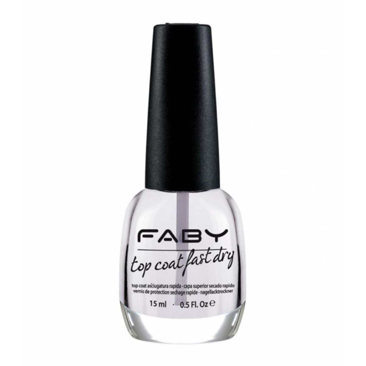 Бързосъхнещ топ лак FABY Top Coat Fast Dry 15 ml