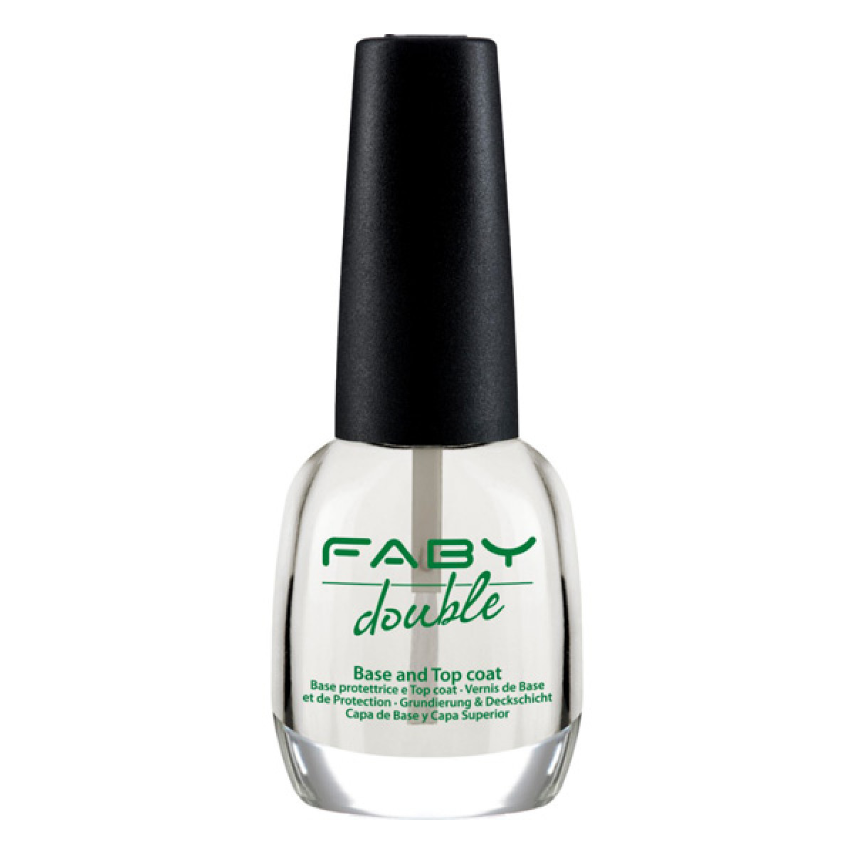 Основа и топ лак 2 в 1 FABY Double 15 ml
