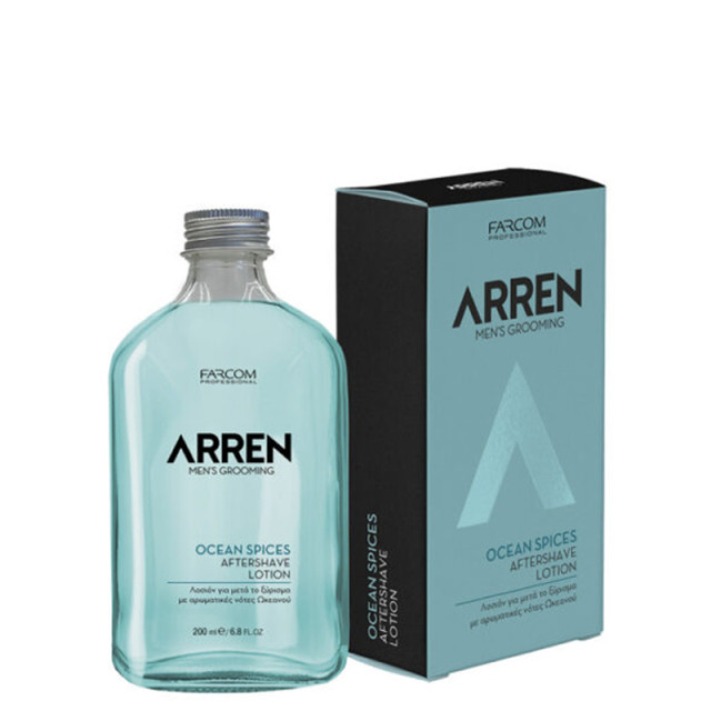 Афтършейв за след бръснене с аромат на океански бриз Farcom Arren Ocean Spices Aftershave Lotion 200ml