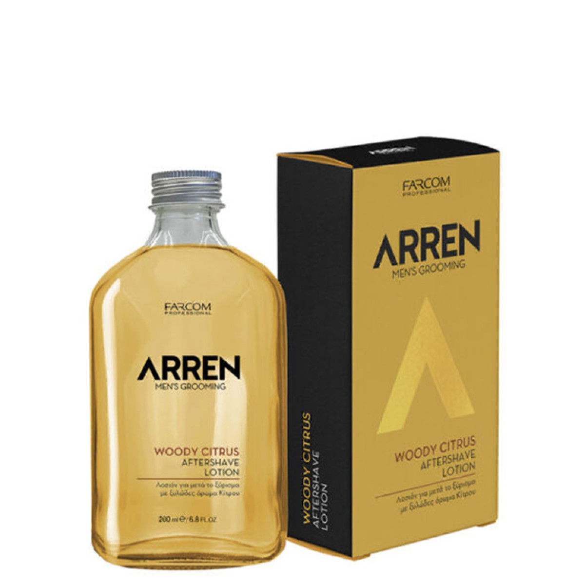 Афтършейв за след бръснене с аромат на цитросово дърво Farcom Arren Woody Citrus Aftershave Lotion 200ml