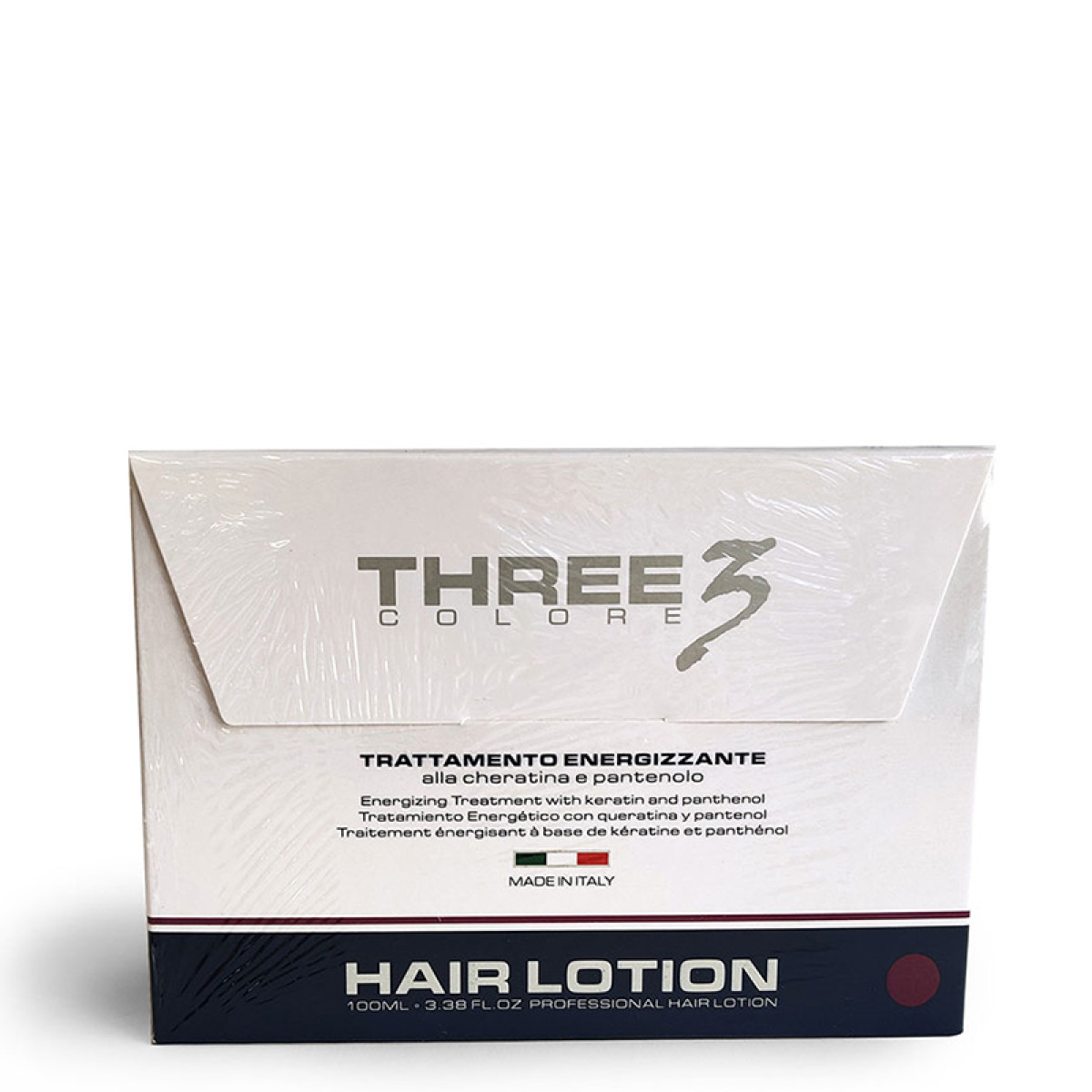 Енергизиращи ампули против косопад с кератин е пантенол Faipa Three3 Energizing Treatment With Keratin And Panthenol 10x10ml