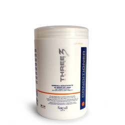 Хидратираща крем-маска за боядисана коса с ленено семе Faipa Three3 Flax Seeds Hydrating Cream 1000ml
