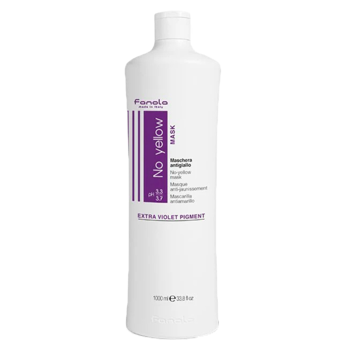 Матираща маска срещу жълти оттенъци Fanola No Yellow Mask 1000ml