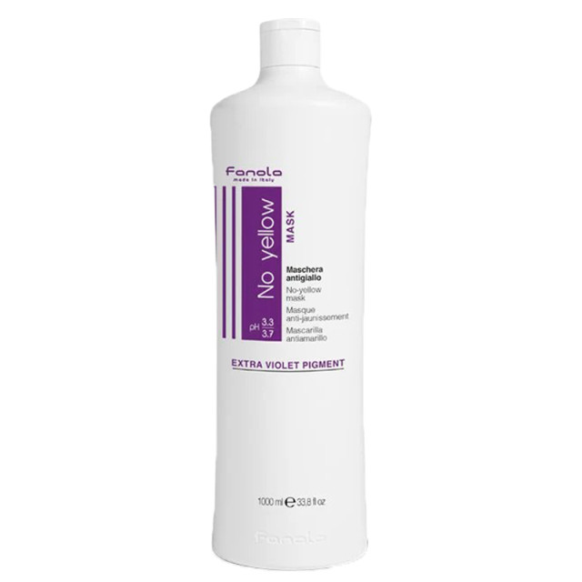 Матираща маска срещу жълти оттенъци Fanola No Yellow Mask 1000ml