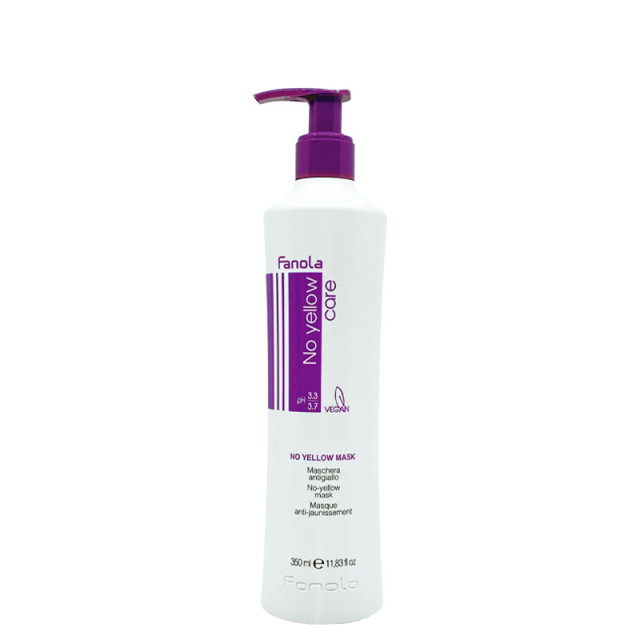 Матираща маска срещу жълти оттенъци Fanola No Yellow Mask 350ml