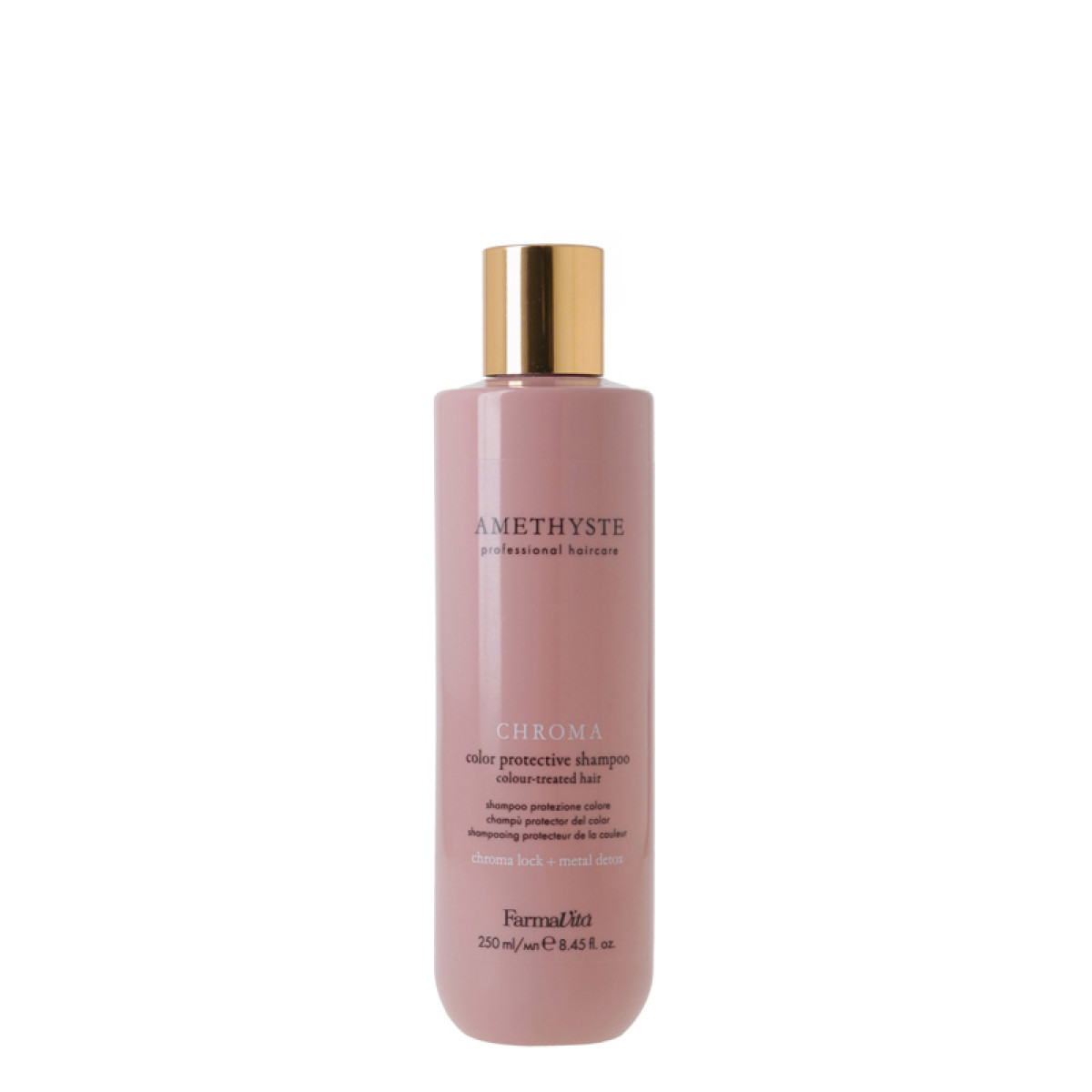 Шампоан за защита цвета на боядисана коса Farmavita Amethyste Chroma Prototective Color Shampoo 250ml Шампоан за защита цвета на боядисана коса Farmavita Amethyste Chroma Prototective Color Shampoo 250ml