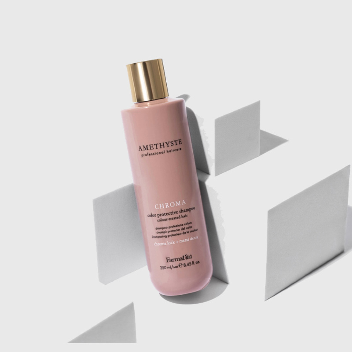 Шампоан за защита цвета на боядисана коса Farmavita Amethyste Chroma Prototective Color Shampoo 250ml Шампоан за защита цвета на боядисана коса Farmavita Amethyste Chroma Prototective Color Shampoo 250ml