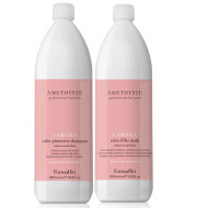 Шампоан и маска за боядисана коса Farmavita Amethyste Chroma 2x1000ml Шампоан и маска за боядисана коса Farmavita Amethyste Chroma 2x1000ml