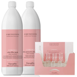 Комплект за боядисана коса Farmavita Amethyste Chroma 2x1000ml/ 10x10ml Комплект за боядисана коса Farmavita Amethyste Chroma 2x1000ml/ 10x10ml