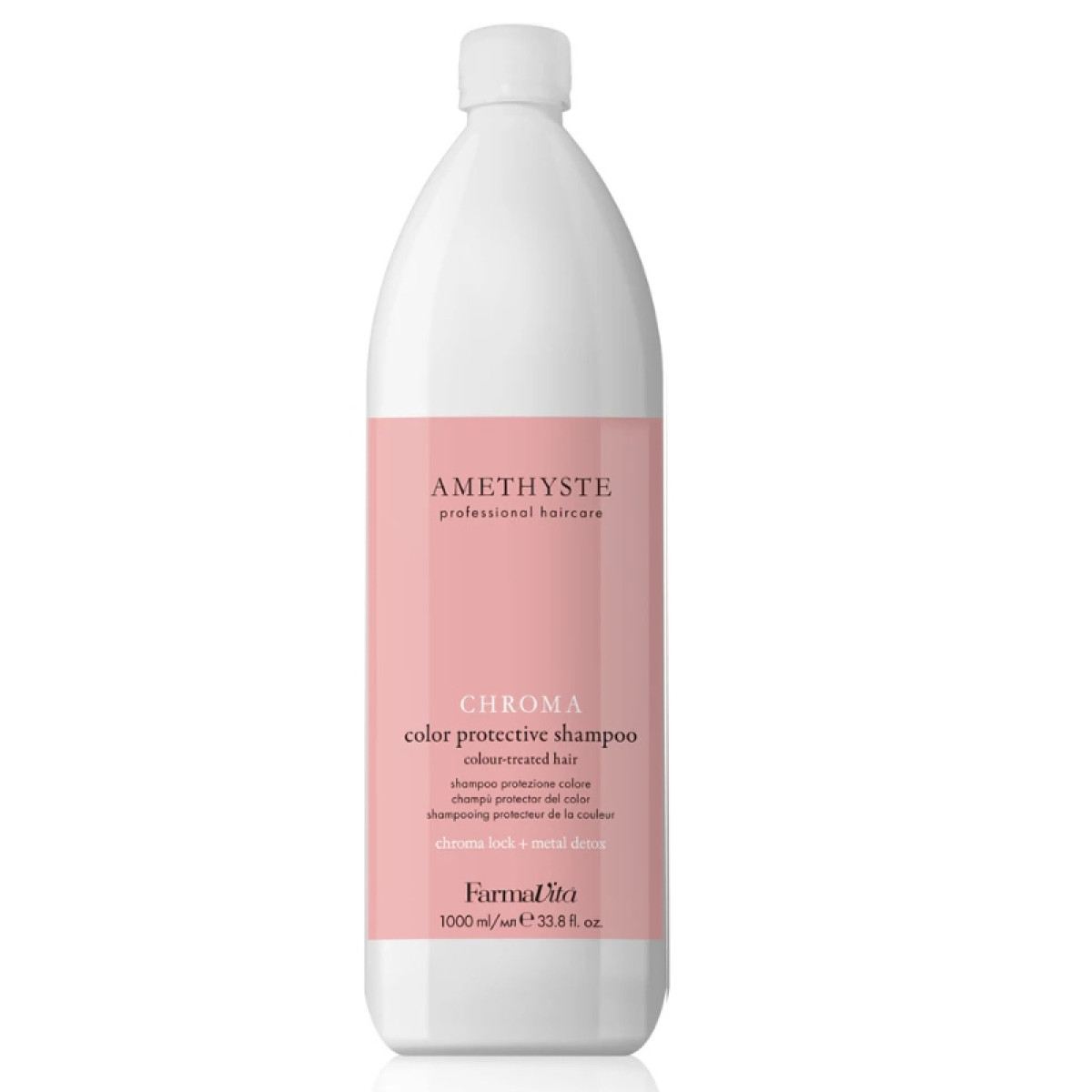 Шампоан за защита цвета на боядисана коса Farmavita Amethyste Chroma Prototective Color Shampoo 1000ml Шампоан за защита цвета на боядисана коса Farmavita Amethyste Chroma Prototective Color Shampoo 1000ml