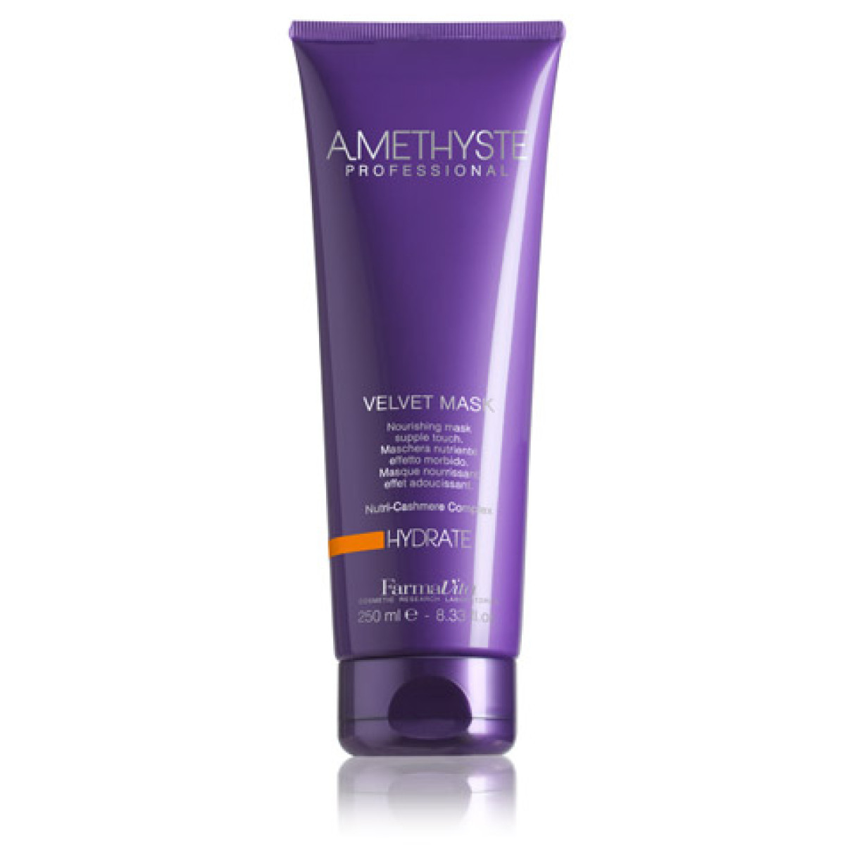 Хидратираща маска за суха и изтощена коса FarmaVita Amethyste Hydrate Mask 250ml Хидратираща маска за суха и изтощена коса FarmaVita Amethyste Hydrate Mask 250ml