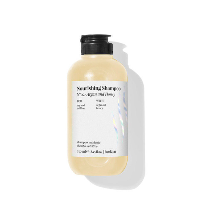 Подхранващ шампоан с арганово масло и мед Farmavita Back Bar Nourishing Shampoo 250ml