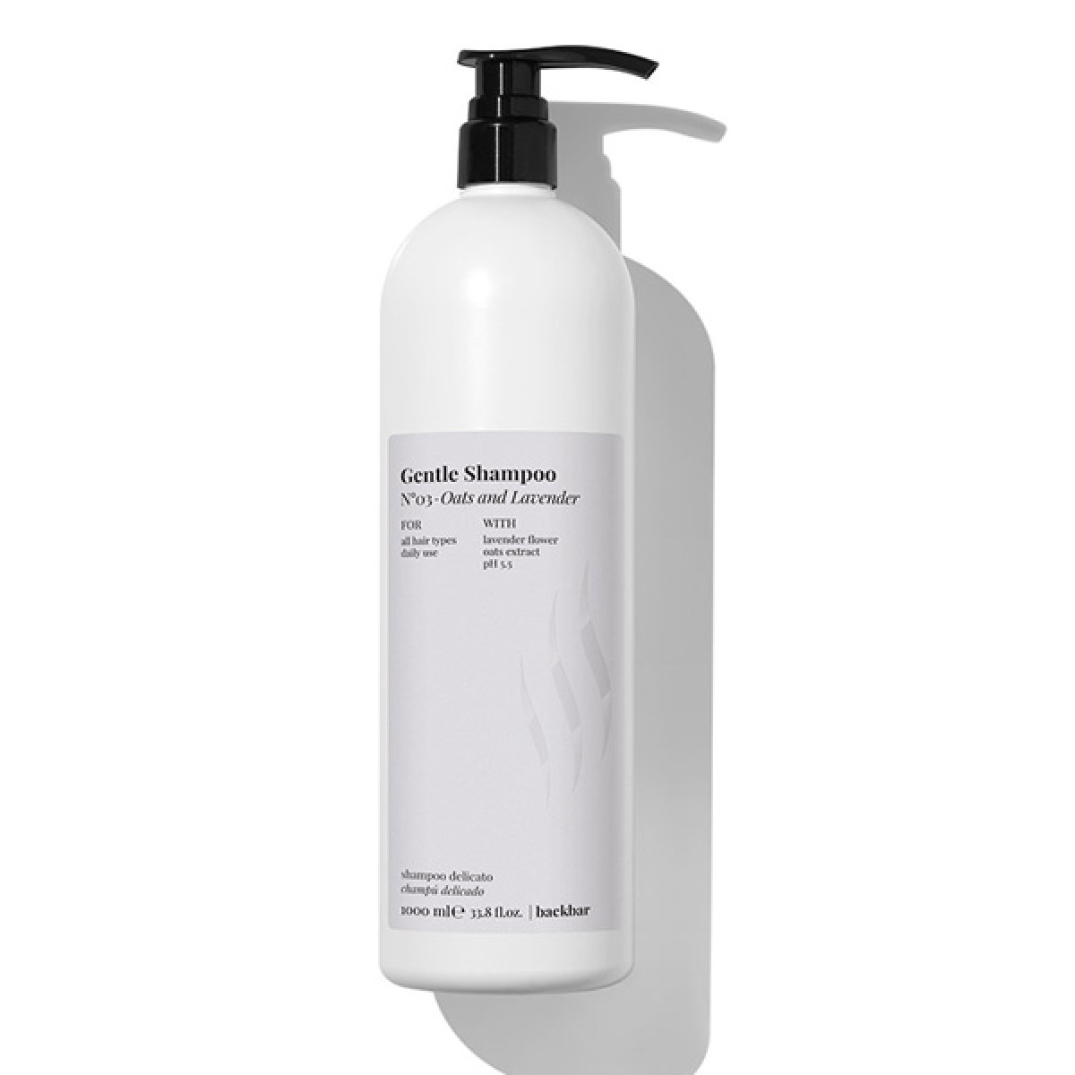 Шампоан за чувствителен скалп с овес и лавандула Farmavita Back Bar Gentle Shampoo 1000ml Шампоан за чувствителен скалп с овес и лавандула Farmavita Back Bar Gentle Shampoo 1000ml