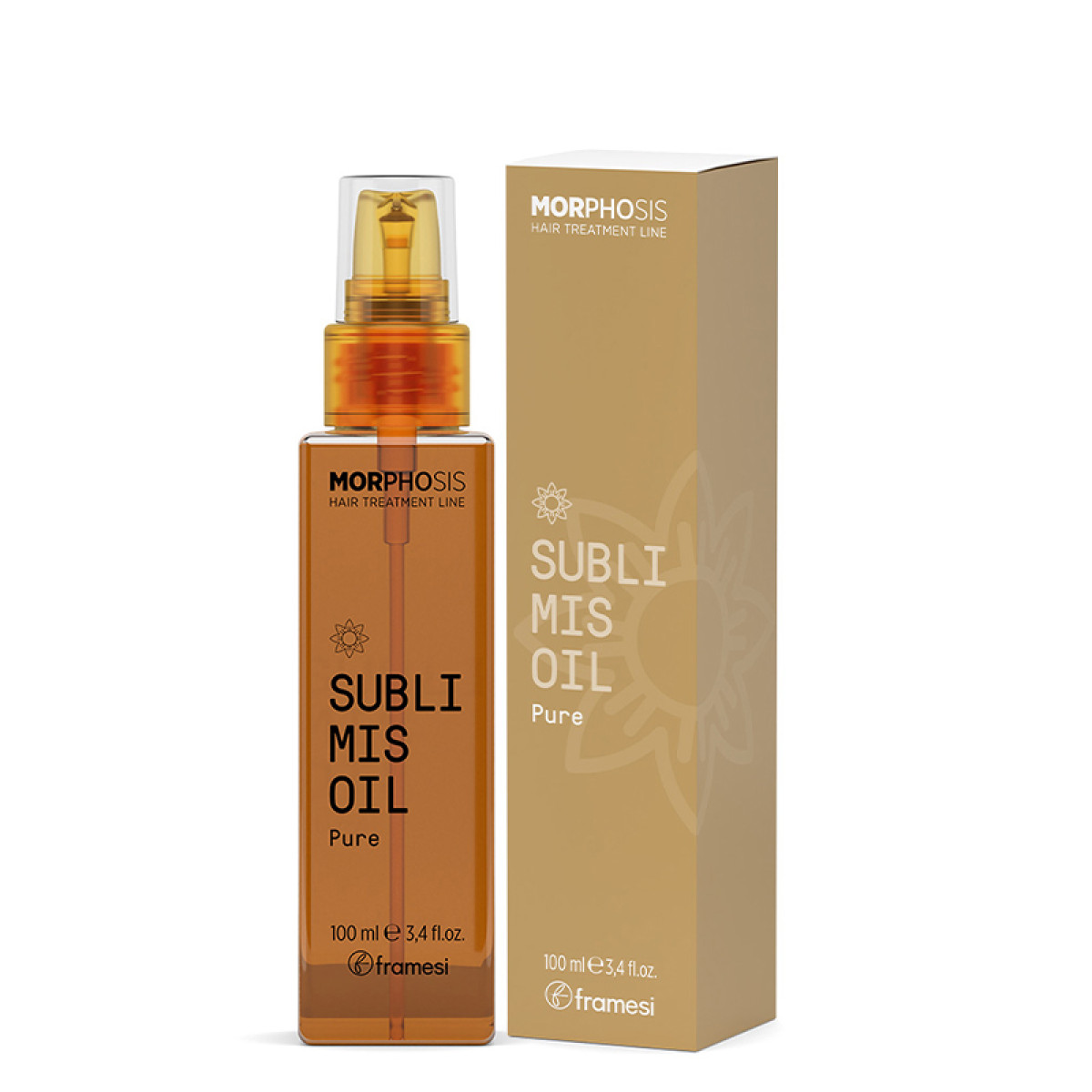 Подхранващо арганово олио Framesi Morphosis Sublimis Pure Oil 100ml