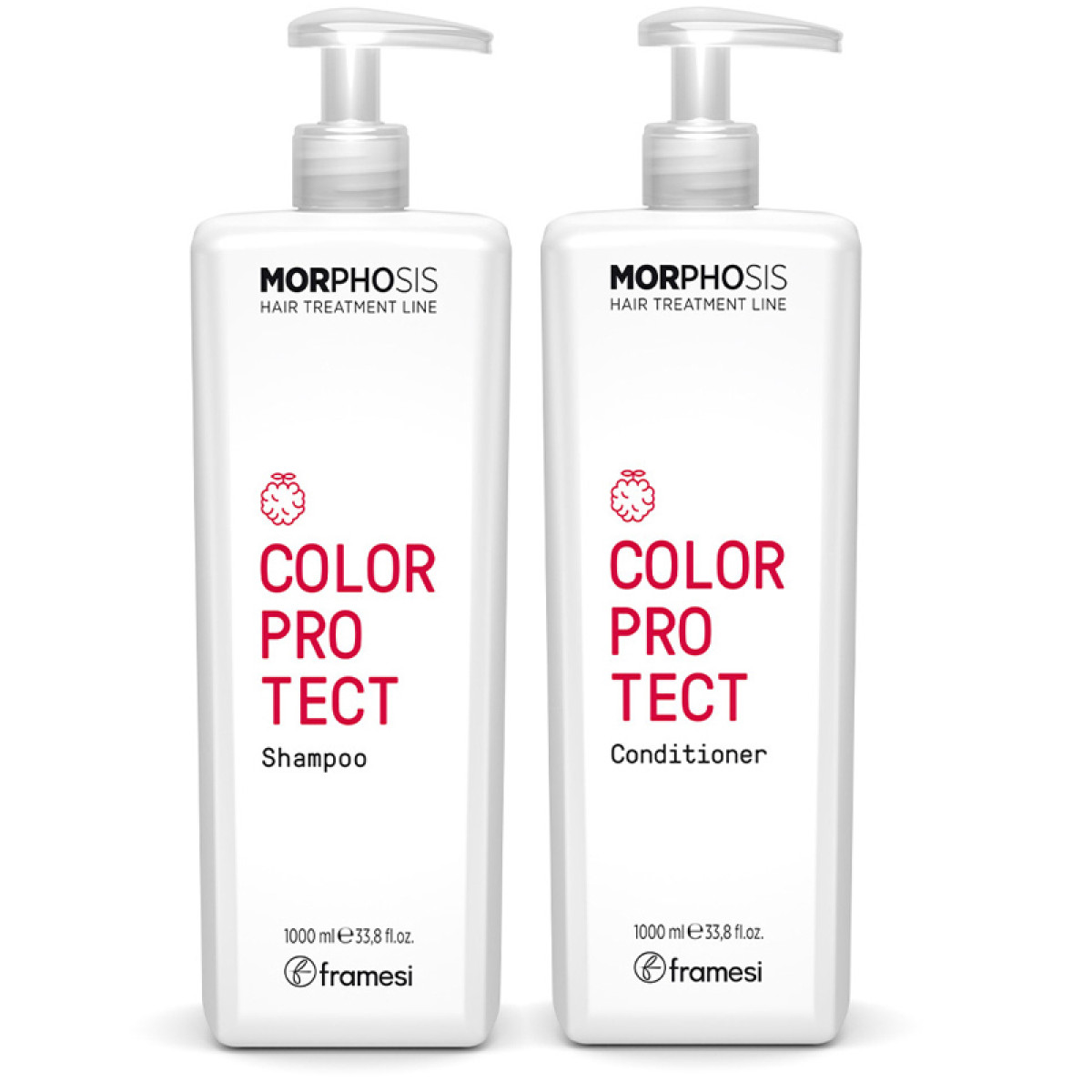 Хидратиращ шампоан и балсам за запазване на цвета Framesi Morphosis Color Protect 2x1000ml