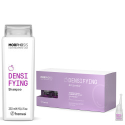 Комплект ампули и шампоан против косопад Framesi Morphosis Densifying 250/12x7ml