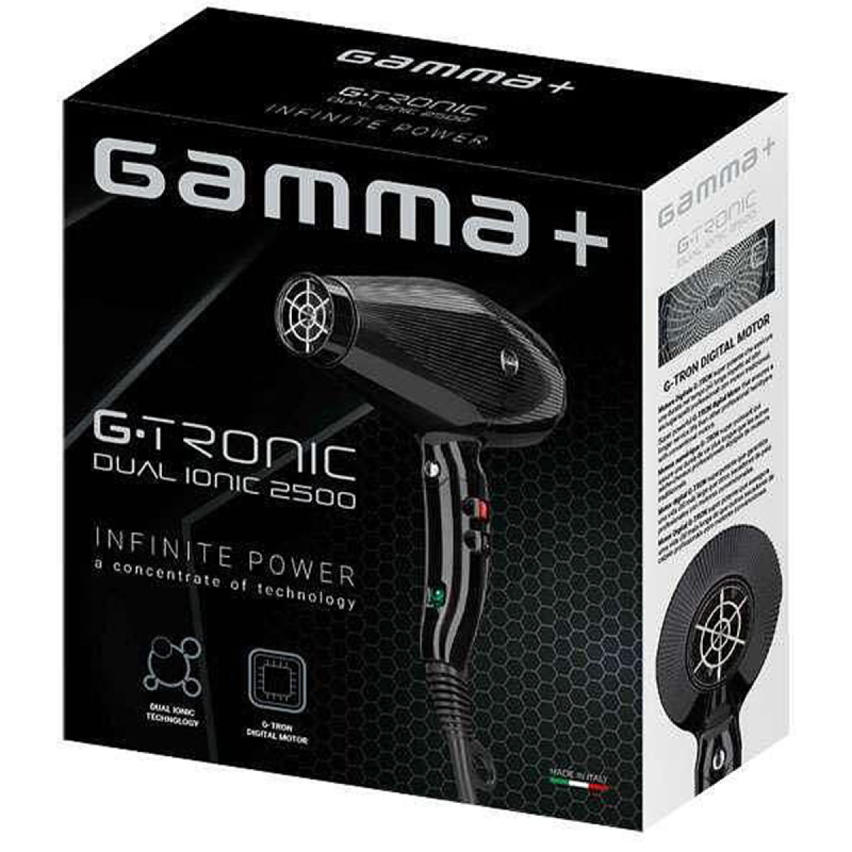 Сешоар Gamma+ G-Tronic Dual Ionic 2500 черен