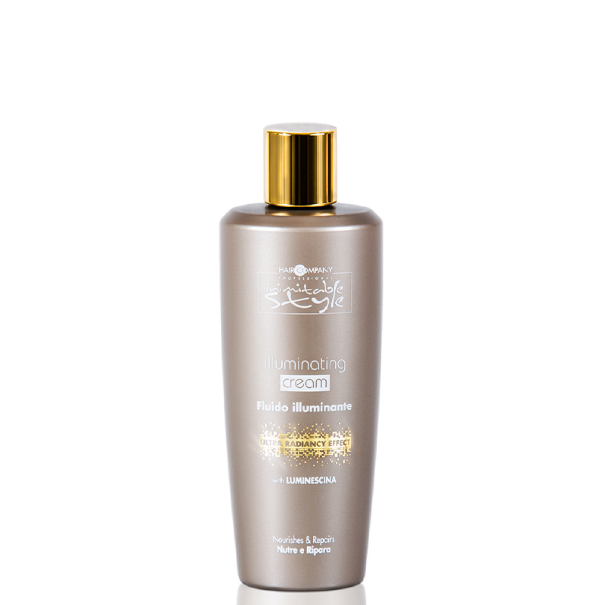Подхранващ стилизиращ крем за блестяща и красива коса HAIR COMPANY Inimitable Style Illuminating Cream 250ml