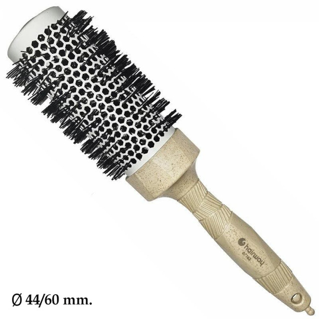Термо четка за коса в 4 размера Hairway Thermal Brush Organica Beige