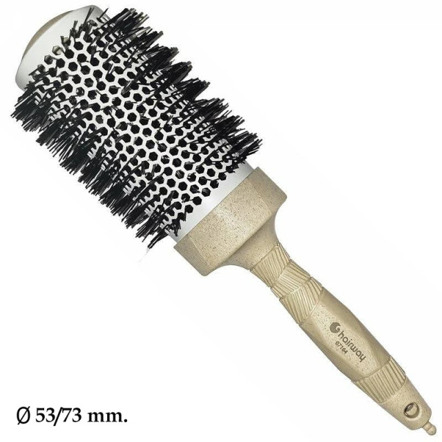 Термо четка за коса в 4 размера Hairway Thermal Brush Organica Beige