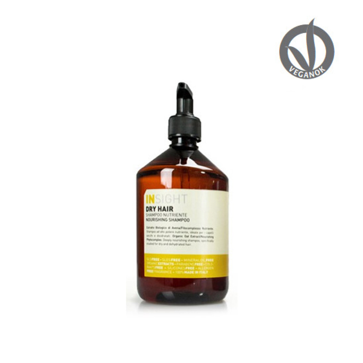 Подхранващ шампоан за суха коса Insight Dry Hair Nourishing Shampoo 400ml Подхранващ шампоан за суха коса Insight Dry Hair Nourishing Shampoo 400ml