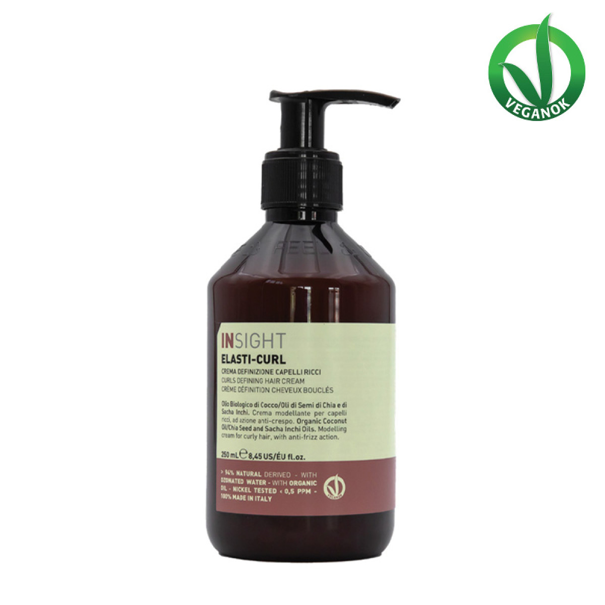 Оформящ крем за перфектни къдрици Insight Elasti-Curl Defining Hair Cream 250ml Оформящ крем за перфектни къдрици Insight Elasti-Curl Defining Hair Cream 250ml