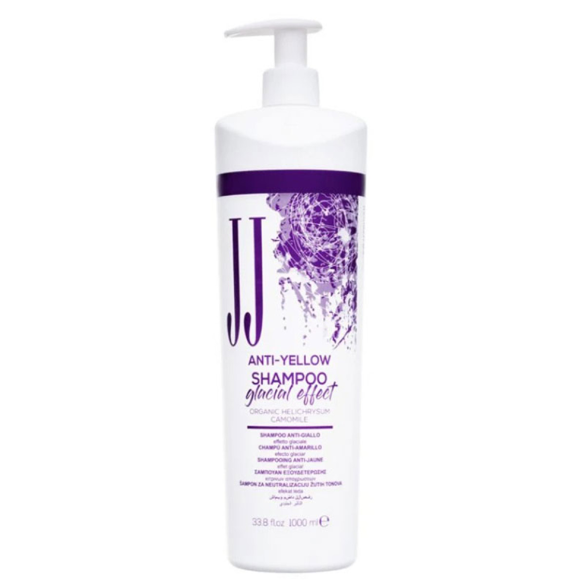 Тониращ шампоан срещу жълти оттенъци JJ's Anti-Yellow Shampoo 1000ml