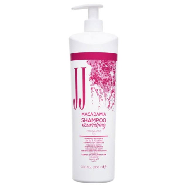 Подхранващ шампоан с масло от макадамия JJ's Nourishing Macadamia Shampoo 1000ml