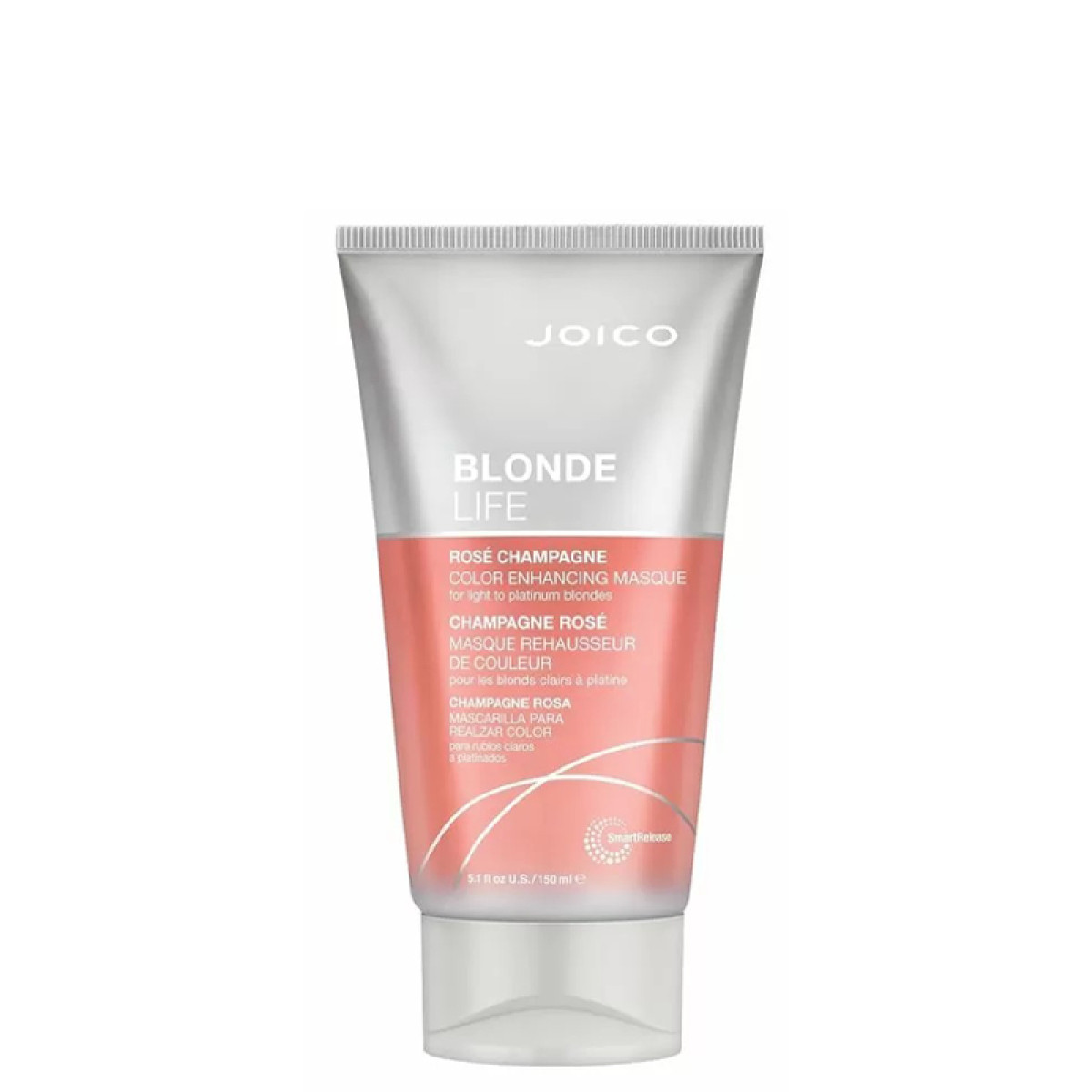Оцветяваща маска за коса цвят розово шампанско Joico Blonde Life Color Enhancing Rose Champagne Mask 150ml Оцветяваща маска за коса цвят розово шампанско Joico Blonde Life Color Enhancing Rose Champagne Mask 150ml