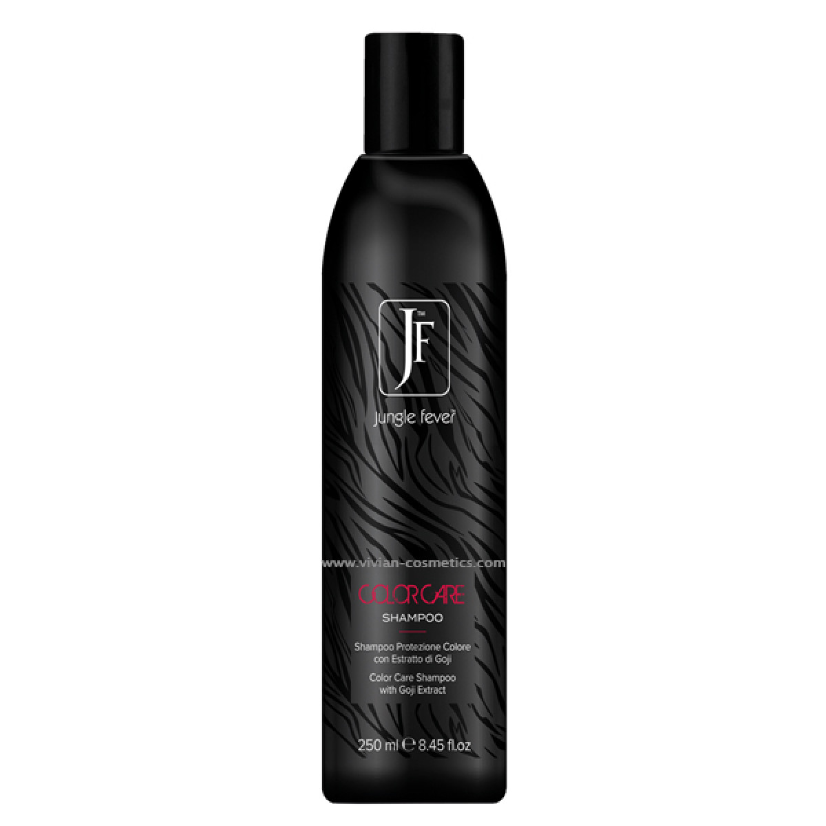 Шампоан за защита на цвета с екстракт от годжи бери и червено вино Jungle Fever Color Care Shampoo 1000ml