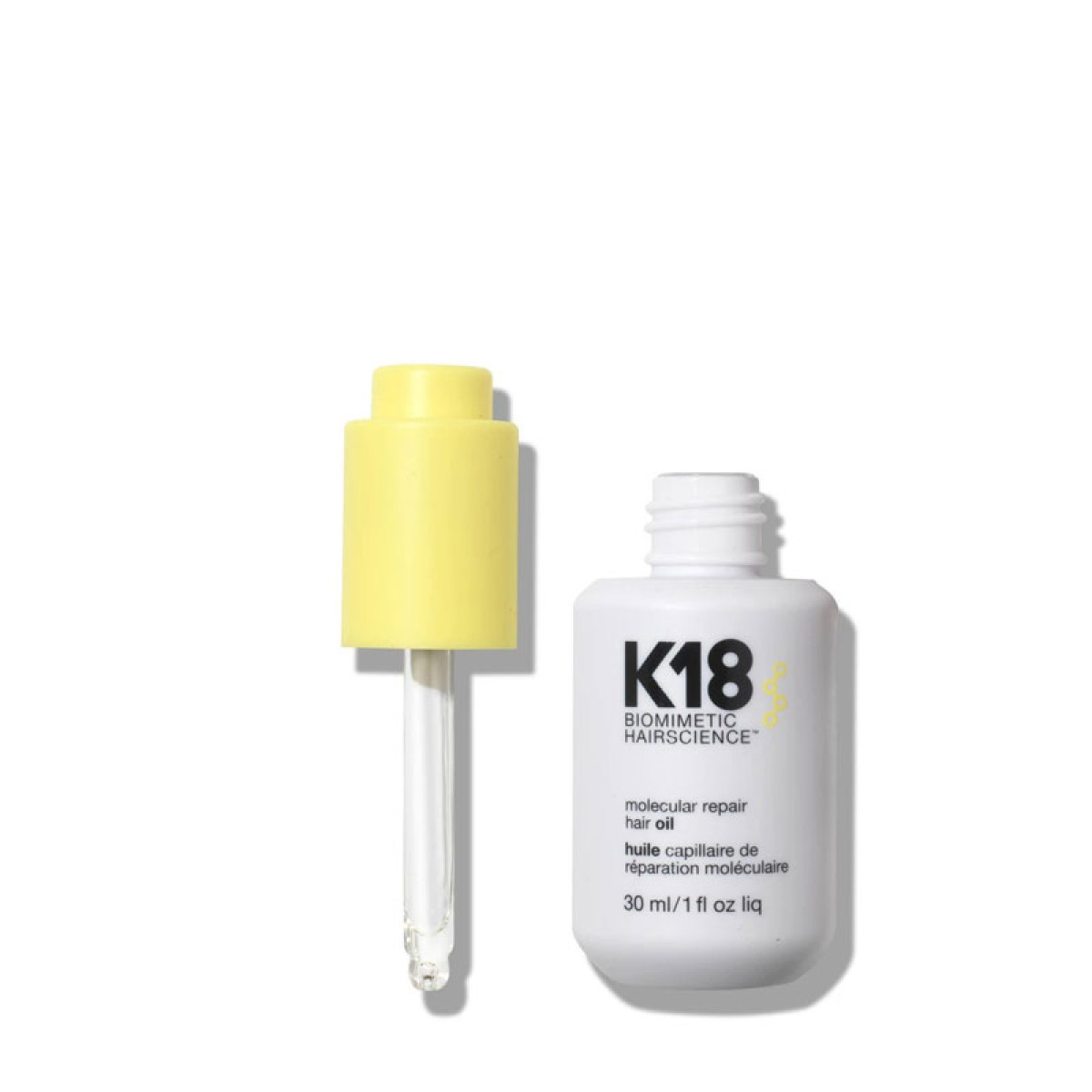 Олио за молекулярно възстановяване на косата K18 Biomimetic Hairscience Molecular Repair Hair Oil 30ml Олио за молекулярно възстановяване на косата K18 Biomimetic Hairscience Molecular Repair Hair Oil 30ml