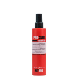Поддържащ изглаждащ спрей с кератин, какаово и бадемово масло KAYPRO Liss System Pro-Sleek Spray 200ml