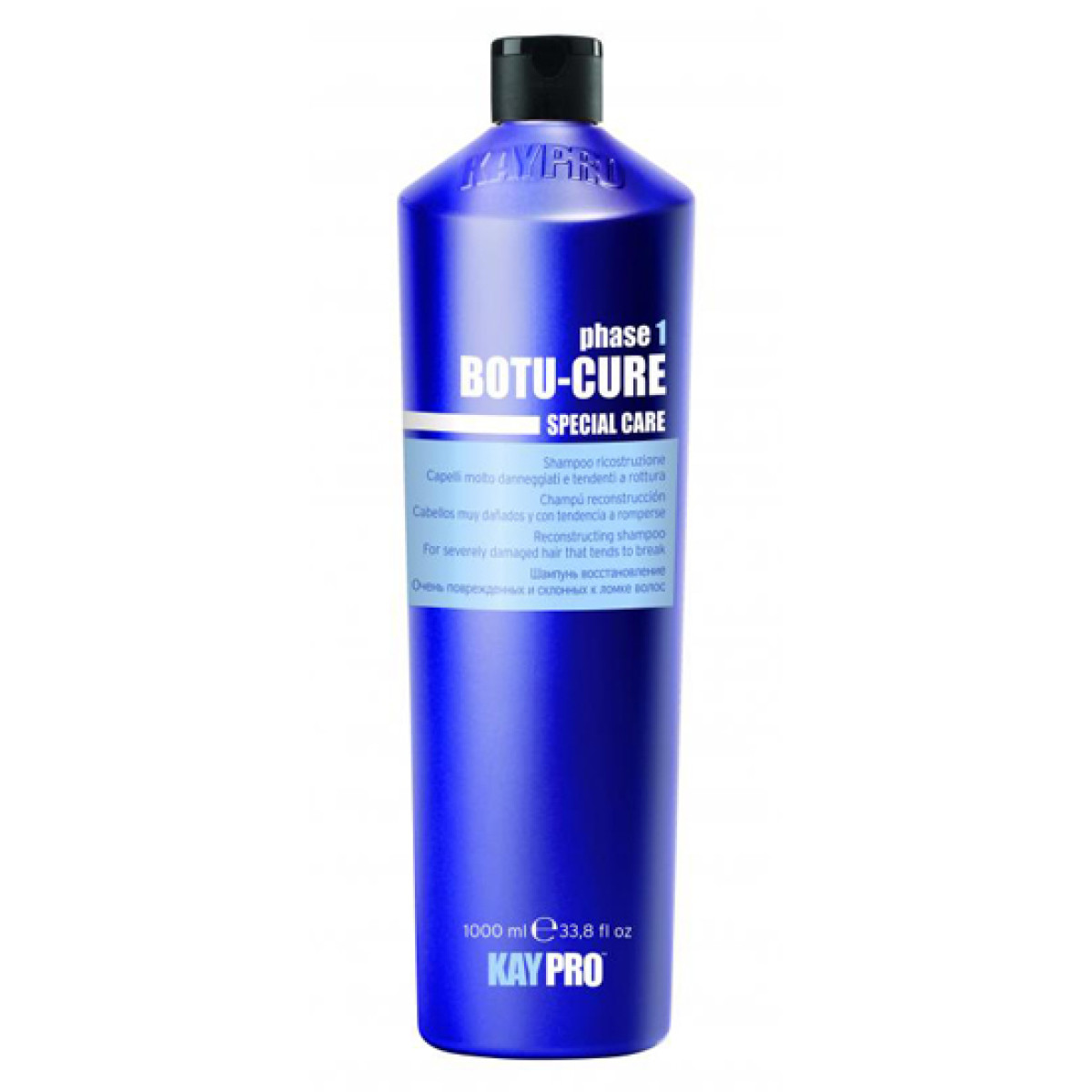 Ботокс шампоан с пептиди за силно увредена коса KAYPRO Botu-Cure Shampoo 1000ml