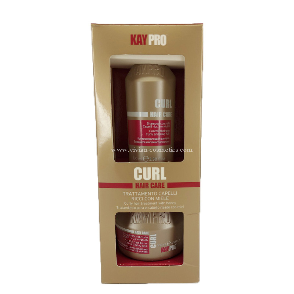 Мини комплект шампоан и балсам за къдрава коса KAYPRO Curl 2х100ml Мини комплект шампоан и балсам за къдрава коса KAYPRO Curl 2х100ml
