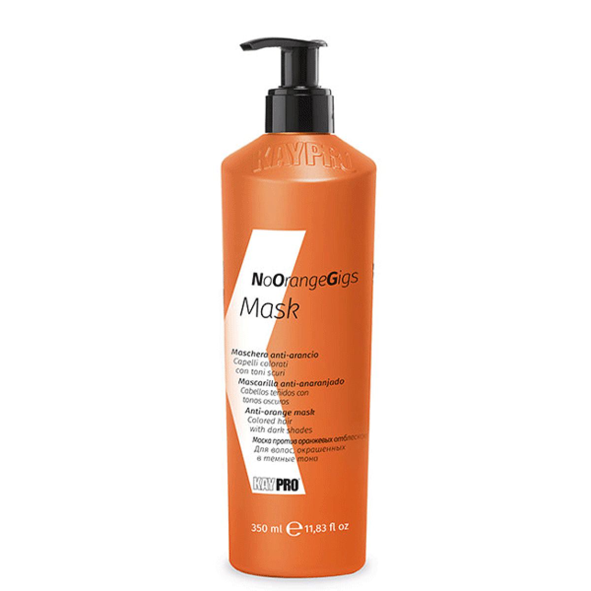 Маска за тъмна коса против нежелани оранжеви оттенъци KAYPRO No Orange Gigs Anti-Orange Mask 350ml