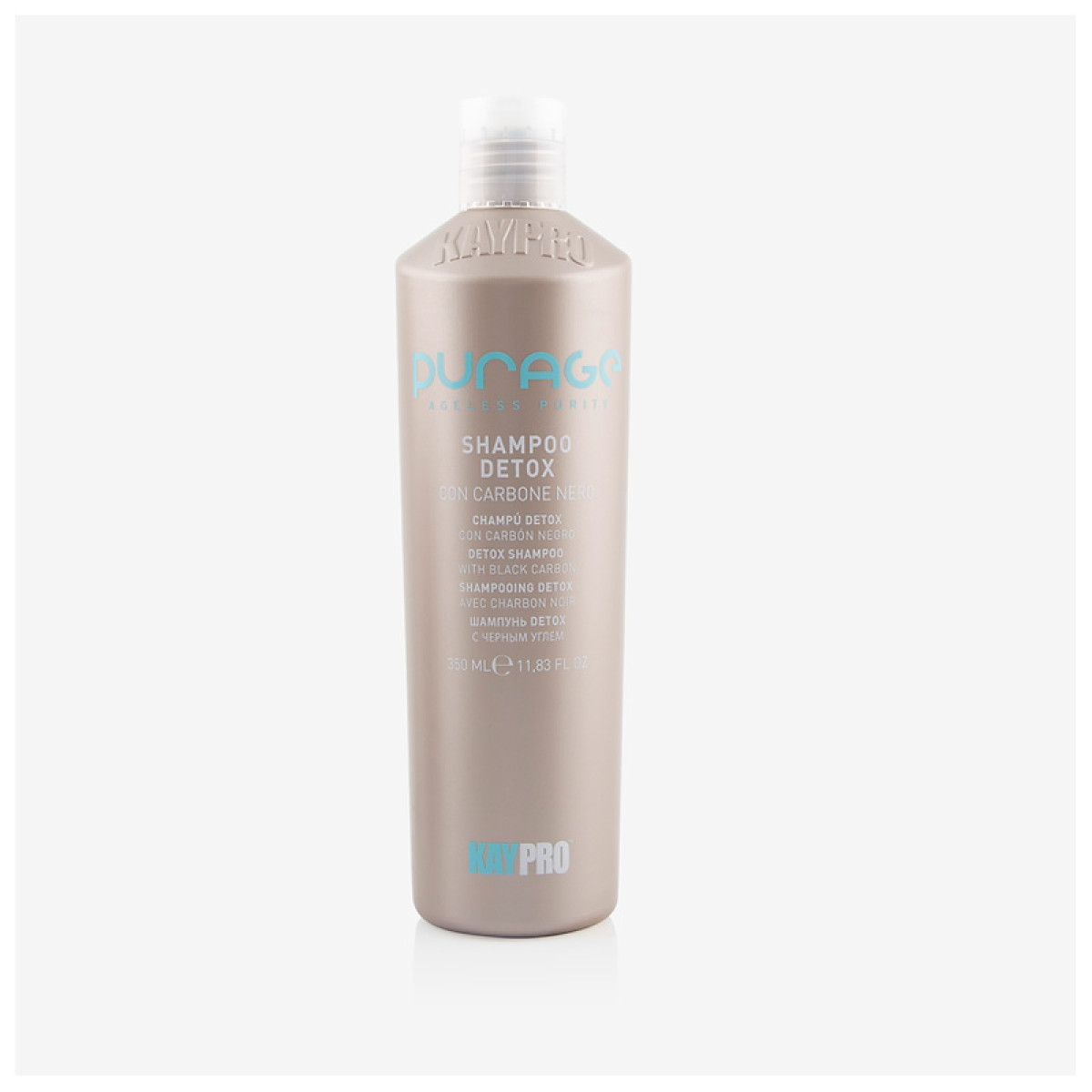 Детокс шампоан с органичен въглен KAYPRO Purage Shampoo Detox 350ml