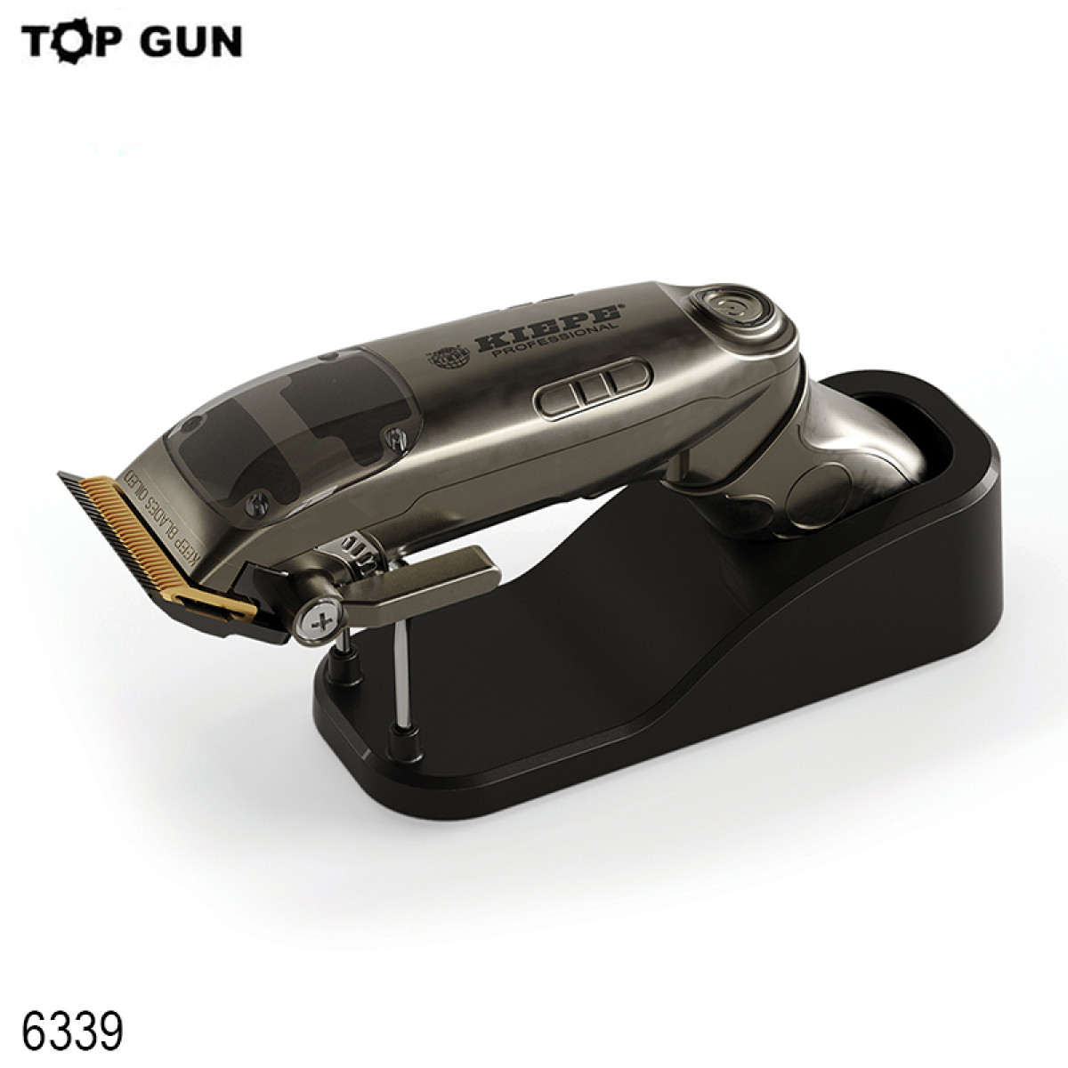 Машинка за подстригване Kiepe Professional Top Gun Clipper 6339 + кобур
