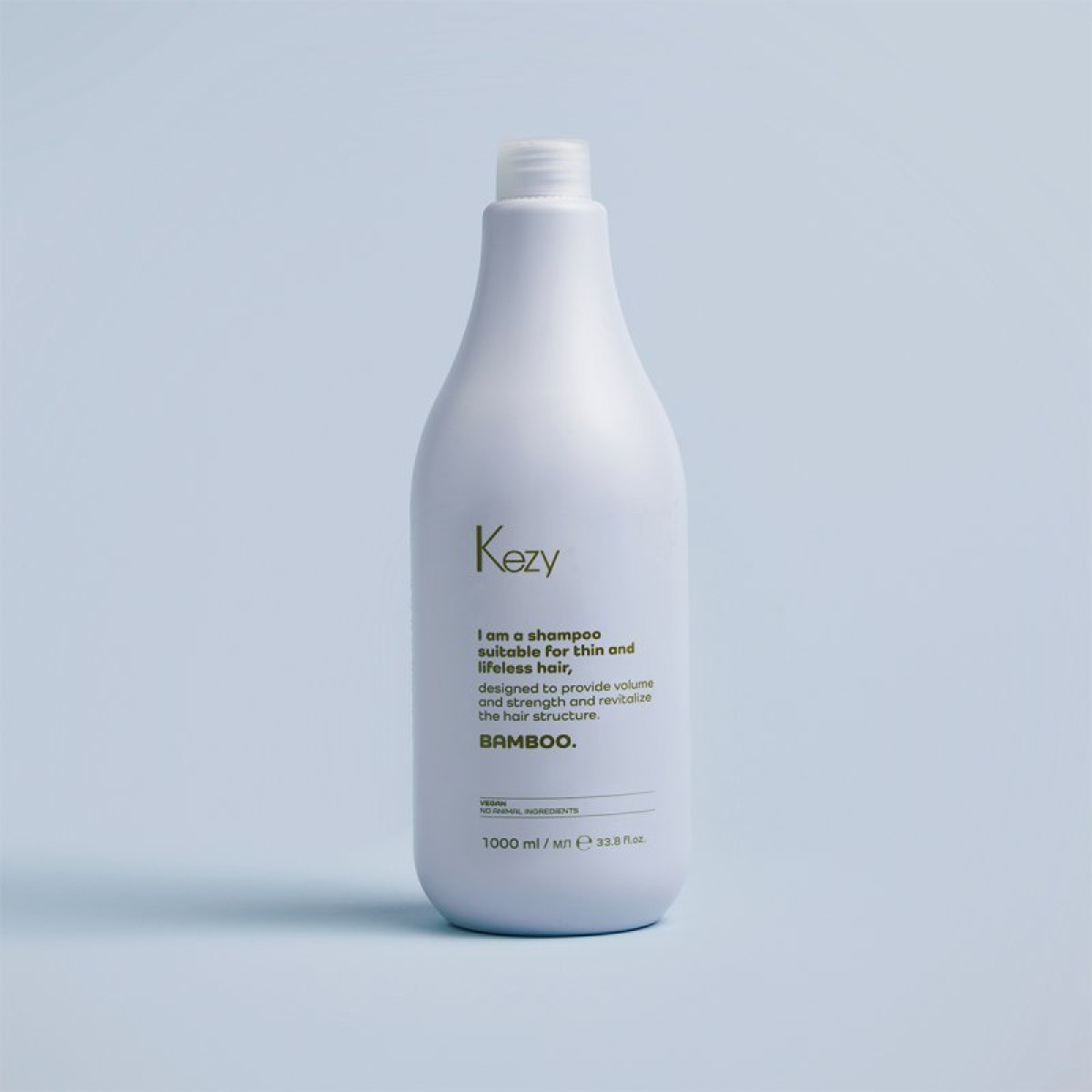 Шампоан за обем и уплатняване с бамбук Kezy Bamboo Shampoo 1000ml Шампоан за обем и уплатняване с бамбук Kezy Bamboo Shampoo 1000ml