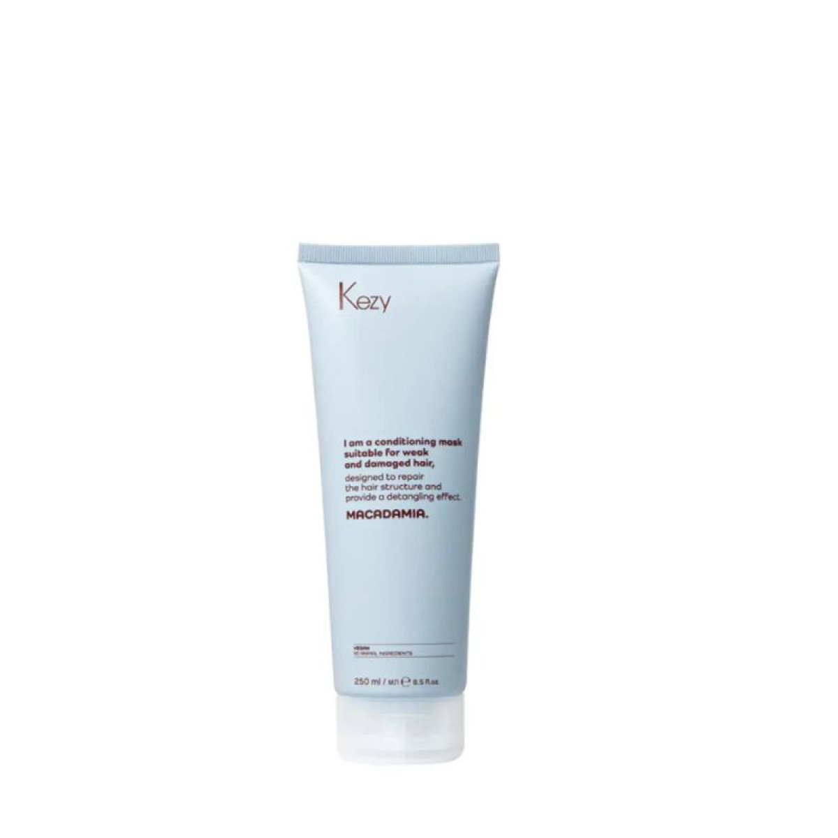 Кондиционираща маска за увредена и слаба коса Kezy Macadamia Mask 250ml