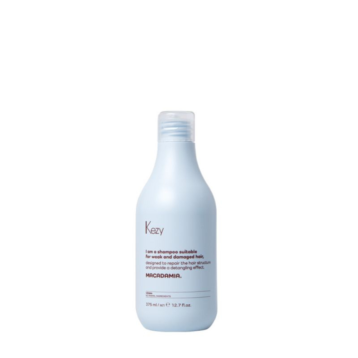 Шампоан за увредена и слаба коса с макадамия Kezy Macadamia Shampoo 375ml