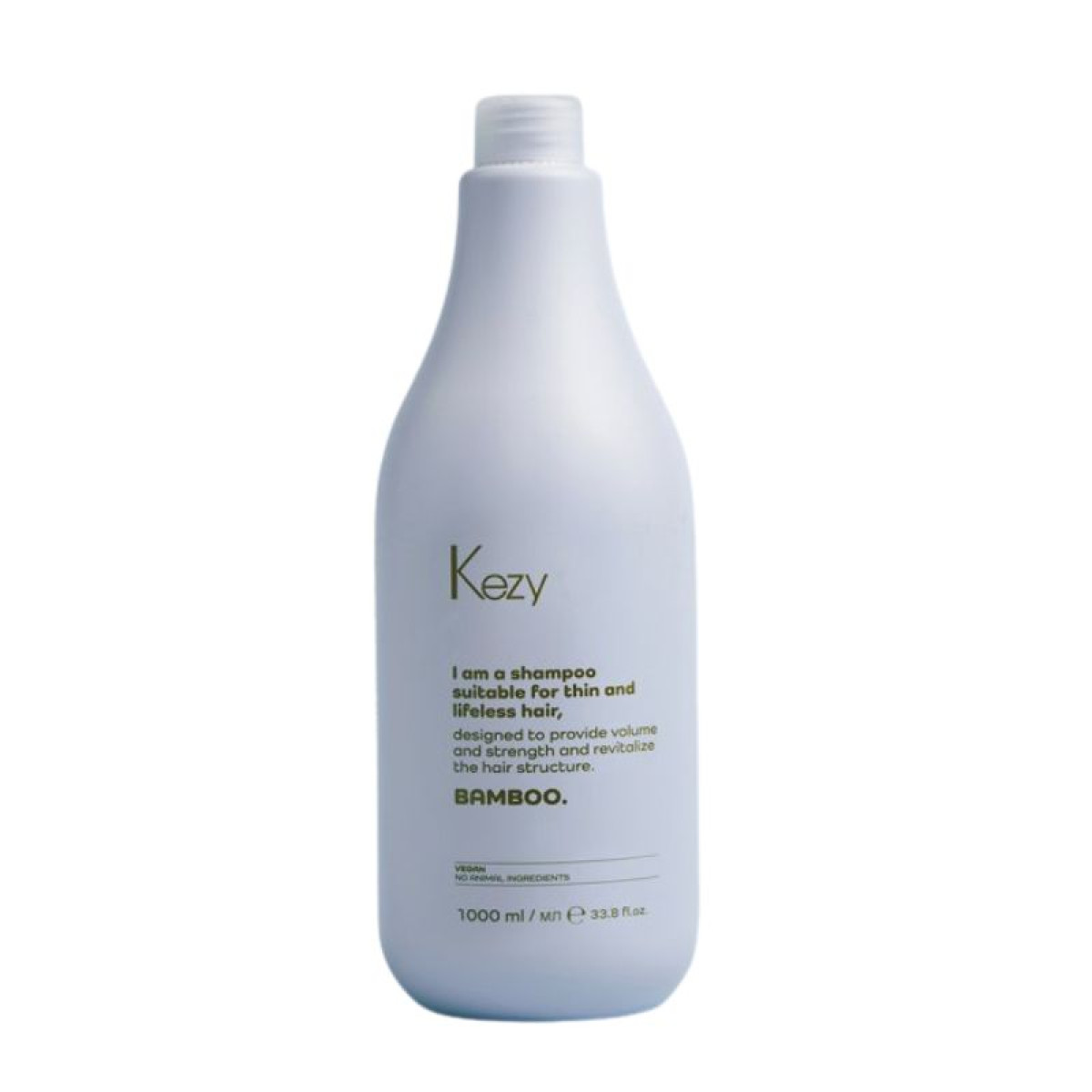 Шампоан за обем и уплатняване с бамбук Kezy Bamboo Shampoo 1000ml Шампоан за обем и уплатняване с бамбук Kezy Bamboo Shampoo 1000ml