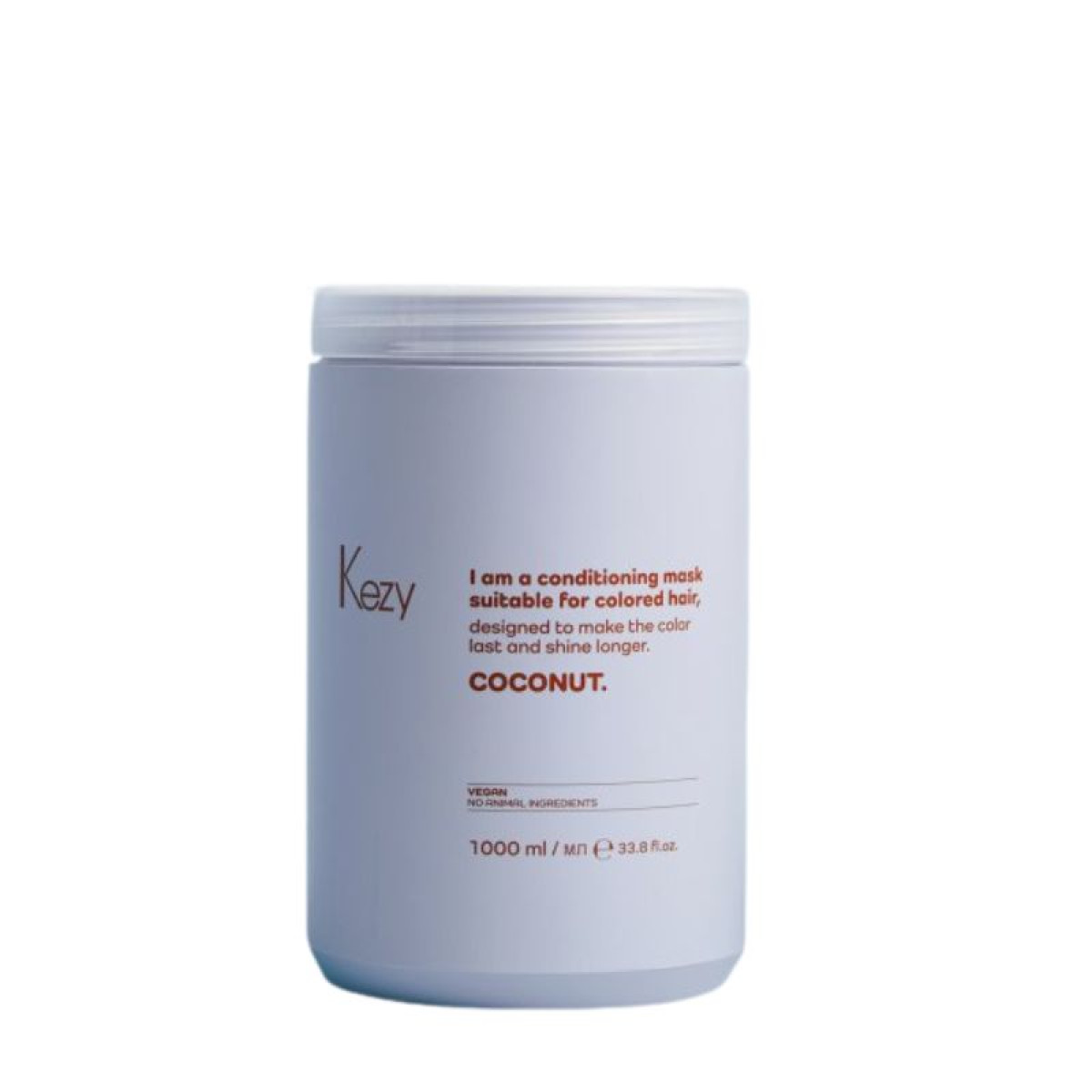 Кондиционираща маска за боядисана коса с кокос Kezy Coconut Mask 1000ml