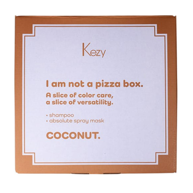 Възстановяващ комплект шампоан и спрей-маска Kezy Coconut 375/200ml Възстановяващ комплект шампоан и спрей-маска Kezy Coconut 375/200ml