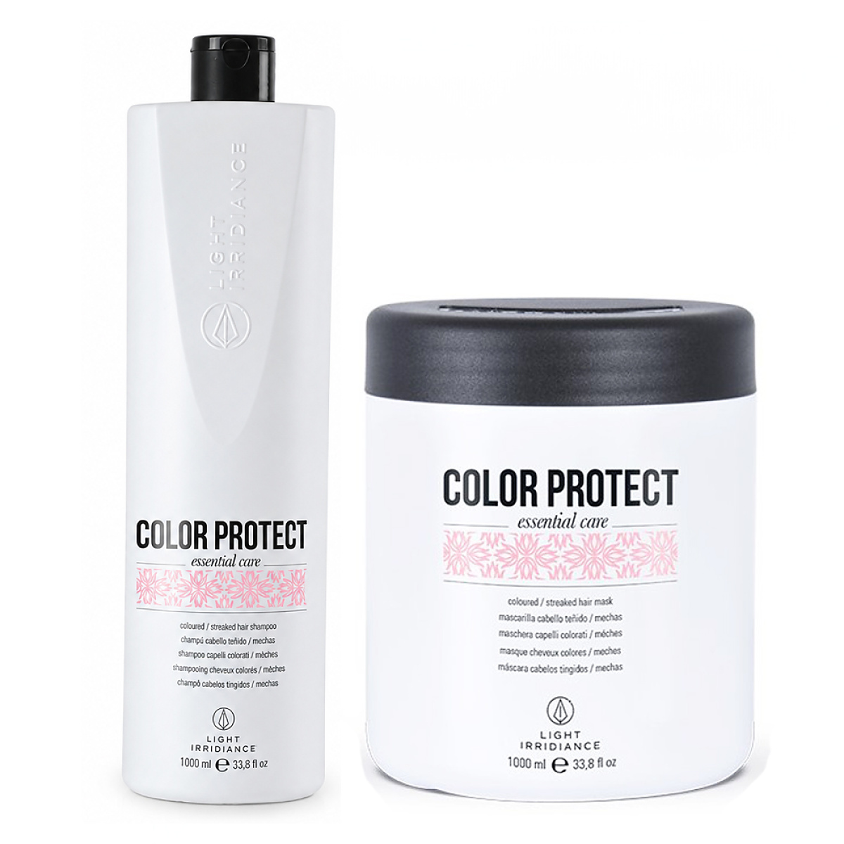 Комплект шампоан и маска за боядисана коса Light Irridiance Color Protect 2х1000ml Комплект шампоан и маска за боядисана коса Light Irridiance Color Protect 2х1000ml