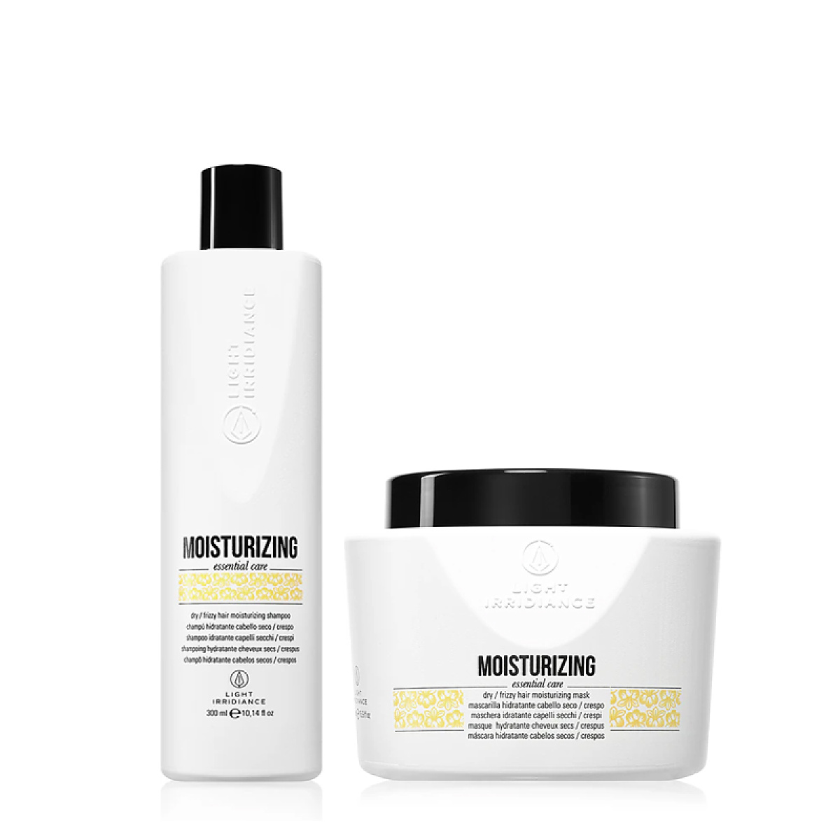 Хидратиращ комплект шампоан и маска Light Irridiance Moisturizing 300/500ml