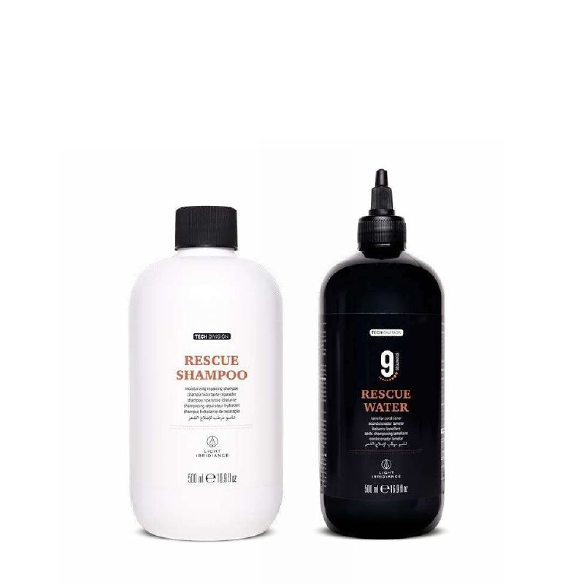 Ламиниращ комплект за възстановяване и блясък Light Irridiance Lamellar Rescue 2x500ml