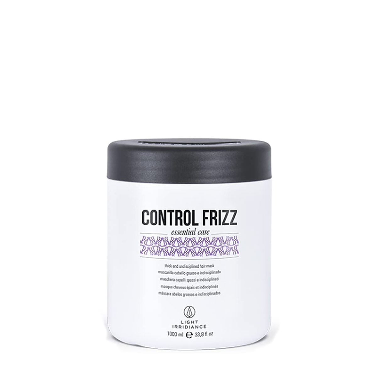 Дисциплинираща маска за гъста и непокорна коса Light Irridiance Control Frizz Mask 1000ml Дисциплинираща маска за гъста и непокорна коса Light Irridiance Control Frizz Mask 1000ml