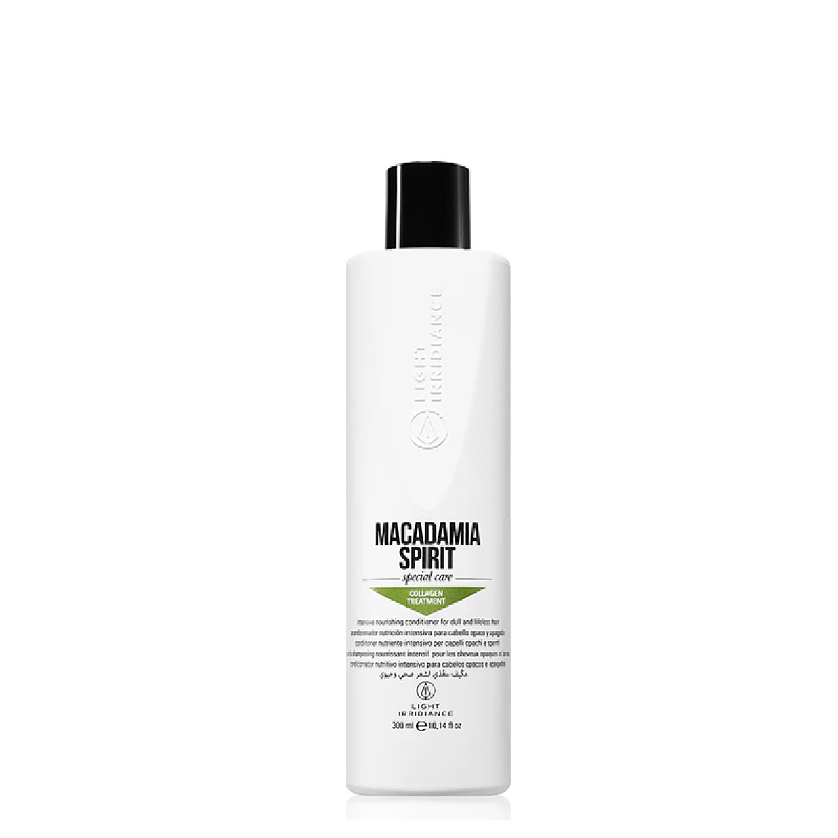 Подхранващ шампоан с макадамия и колаген Light Irridiance Macadamia Spirit Shampoo 300ml