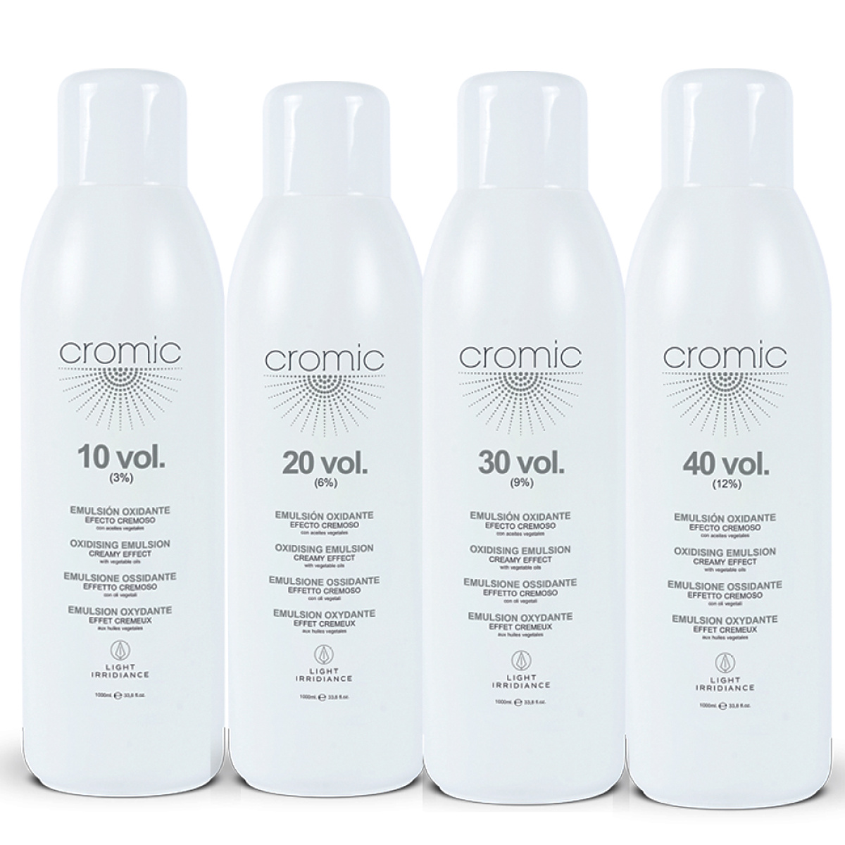 Кремообразен оксидант с растителни масла Light Irridiance Cromic Oxidizing Emulsion 1000ml